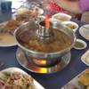 แกงเหลืองไข่ปลาริวกิว ที่ ร้านอาหาร แหลมเจริญ ซีฟู้ด เหม่งจ๋าย