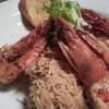 Angel Hair with Tiger Prawn ที่ ร้านอาหาร Living Room Hua Hin