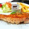 - สเต็กปลาแซลม่อน 149 บาท ที่ ร้านอาหาร Santa Fe' Steak เซ็นทรัลเวิลด์