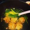 เกี๊ยวกุ้งน้ำ ที่ ร้านอาหาร Hongkong Noodle สยามสแควร์