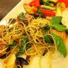 สปาเก็ตตี้ไส้กรอกอีสาน ที่ ร้านอาหาร Cafe Chilli Siam Paragon