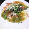 แซลมอนแซ่บ รสชาติอร่อย จนถ่ายเกือบไม่ทัน ที่ ร้านอาหาร Wine I Love You Mega Bangna