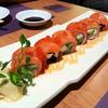 salmon roll 330 บาท อร่อยจนต้องสั่งซ้ำ ที่ ร้านอาหาร Fumi Japanese Cuisine สยามพารากอน