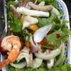ยำรวมทะเล ที่ ร้านอาหาร อนันทยา จอมเทียน ซีฟู้ด