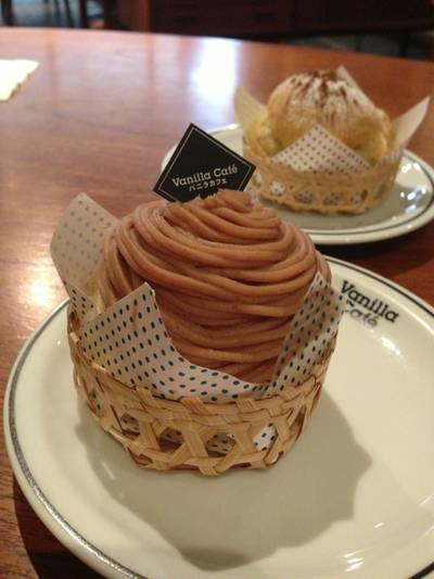 Mont Blanc ที่ ร้านอาหาร Vanilla Garden Mont Blanc ที่ ร้านอาหาร Vanilla Garden