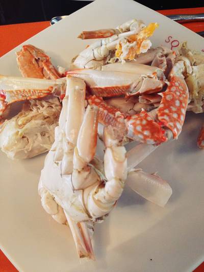 ปูม้านึ่ง ที่ ร้านอาหาร The Square Novotel Bangkok Siam Square ปูม้านึ่ง ที่ ร้านอาหาร The Square Novotel Bangkok Siam Square