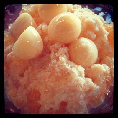 สาคูแคนตาลูป ที่ ร้านอาหาร Hong Kong Fisherman Suki & Restaurant