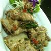 หมูสามชั้นคลุกกะปิ  นุ่มอร่อย ที่ ร้านอาหาร ครัวนายช่าง