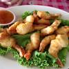 กุ้งชุบแป้งทอด ที่ ร้านอาหาร เอี้ยเซี้ยฮวด