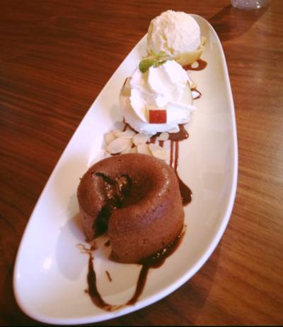 Chocolate Satin ที่ ร้านอาหาร The Fabulous Bar & Dessert Cafe