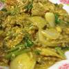 เนื้อปูผัดผงกระหรี่ ที่ ร้านอาหาร โรจน์ ซีฟู้ด