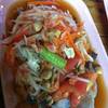 ส้มตำปูม้า แนะนำกันเลย ต้องชิมจ้า ที่ ร้านอาหาร นราทิพย์ ซีฟู้ด