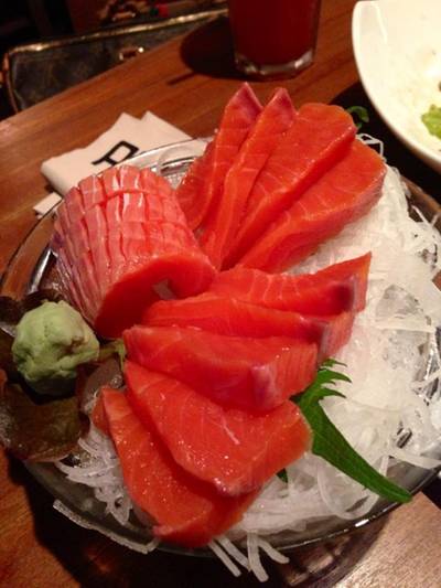 ปลาดิบ อารีย์ ที่ ร้านอาหาร ปลาดิบ
