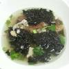 ต้มเลือดหมูสาหร่าย ที่ ร้านอาหาร ขาหมูเมืองทอง