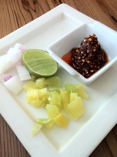เครื่องข้าวซอย ที่ ร้านอาหาร บ้านหญิง Terminal 21