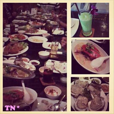 มากับที่บริษัท  เป็นห้องคาราโอเกะเล็กๆ แต่จุกันไปสิบกว่าคน ที่ ร้านอาหาร เกาะลันตา สุวรรณภูมิ