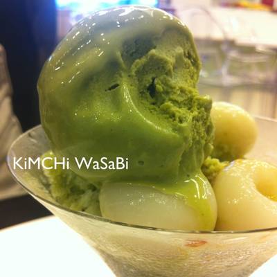 Matcha Ice-cream อร่อยดี ที่ ร้านอาหาร Parferio by S'free เซ็นทรัลเวิลด์