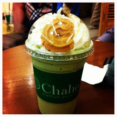 ชาโฮคุกกี้แอนด์ครีม ที่ ร้านอาหาร Chaho สยามพารากอน