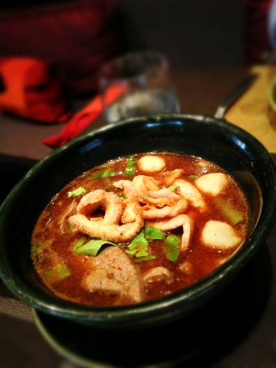 ก๋วยเตี๋ยวเรือหมู ที่ ร้านอาหาร Nara Thai Cuisine Central World