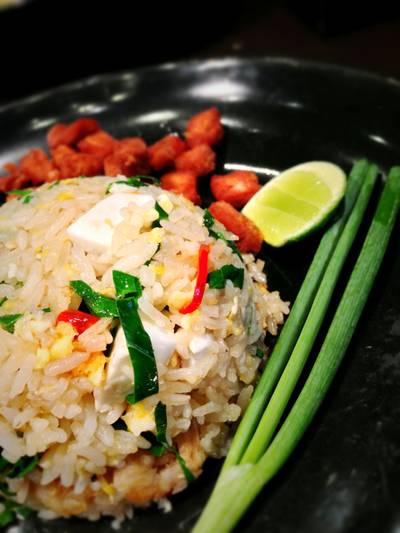 ข้าวผัดนารา ครบเครื่อง ที่ ร้านอาหาร Nara Thai Cuisine Central World