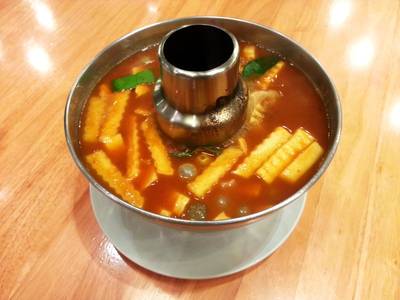 แกงส้มไข่ปลาเรียวเซียว(เล็ก) 340 บาท ที่ ร้านอาหาร แหลมเจริญซีฟู้ด Central ลาดพร้าว