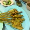 หมูสะเต๊ะ ที่ ร้านอาหาร เกียรติโอชา