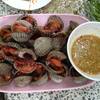 หอยแคลงลวก ที่ ร้านอาหาร อิ่มปลาเผา ตลิ่งชัน