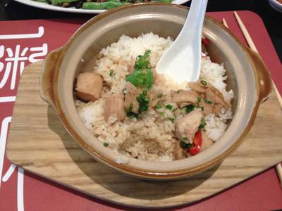 จืดแห้ง ข้าวไม่นิ่ม ที่ ร้านอาหาร มะลิ The Nine พระราม 9