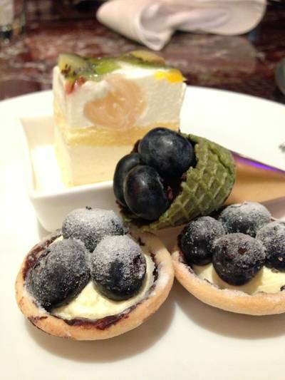 Fresh Blueberries ที่ ร้านอาหาร Flavors @ Renaissance Ploenchit Hotel
