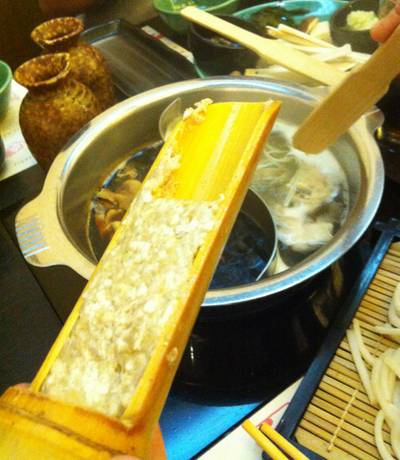 ไก่ไม้ไผ่ ที่ ร้านอาหาร Mo-Mo Paradise Central พระราม 9
