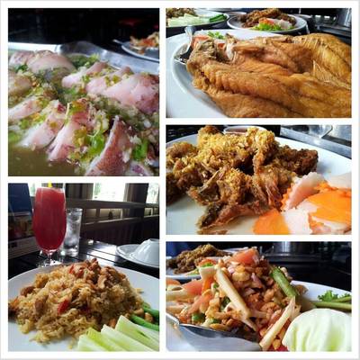 ร้านอาหาร สองฝั่งคลอง รีสอร์ทเรสเตอรอง