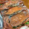 ปูม้านึ่ง ที่ ร้านอาหาร ร้านต้นพร้าว กู้กู ภูเก็ต