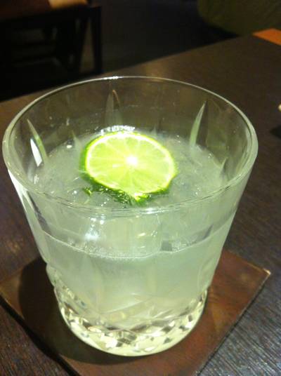 โชจูมะนาว ที่ ร้านอาหาร Wasabi Esplanade
