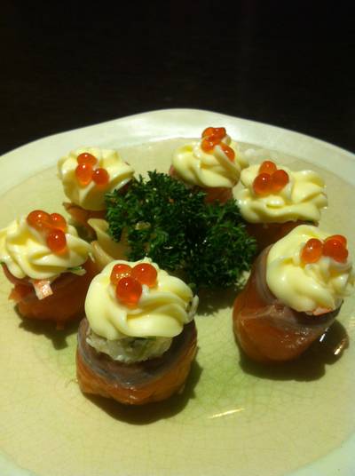 Salmon Dream ที่ ร้านอาหาร Wasabi Esplanade