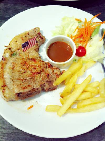 ร้านสเต็ก ราคาไม่แพง รสชาติใช้ได้ มีหลายสาขา ^^~ ที่ ร้านอาหาร Santafe Steak Fashion Island ร้านสเต็ก ราคาไม่แพง รสชาติใช้ได้ มีหลายสาขา ^^~ ที่ ร้านอาหาร Santafe Steak Fashion Island