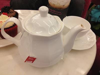 ชา Dilmah ที่ ร้านอาหาร Cupcake Love Siam Paragon