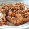 กุเงทอดกระเทียม อร่อยเฟ่อออ ที่ ร้านอาหาร ร้านอาหารหัวหิน โกทิ
