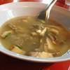 ก๋วยจั๊บน้ำซุปเผ็ดร้อนถึงใจ ที่ ร้านอาหาร ก๋วยจั๊บ อ้วนโภชนา