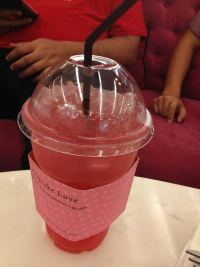 เลิฟเลมอนเนด ที่ ร้านอาหาร Cupcake Love Siam Paragon