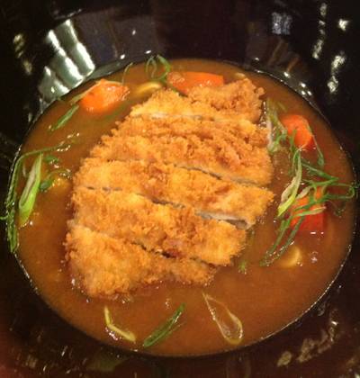 อุด้งหมูทอดแกงกะหรี่ ที่ ร้านอาหาร Pasta De Waraku CentralWorld