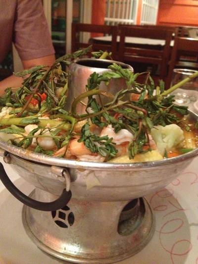 แกงส้มชะอม ที่ ร้านอาหาร Sortrel นราธิวาสราชนครินทร์