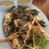 กุ้งเผา ที่ ร้านอาหาร ครัวทองแดง