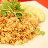 ข้าวผัดกุ้ง ที่ ร้านอาหาร อบอาหร่อย
