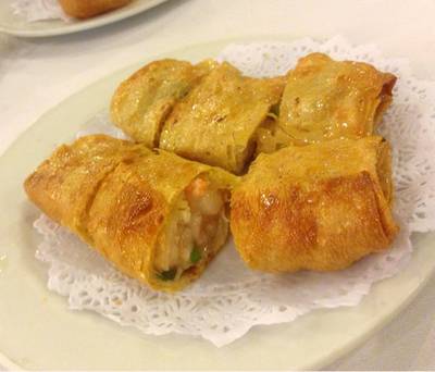 ฟองเต้าหู้ ที่ ร้านอาหาร Silver Palace