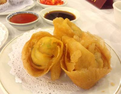 เกี้ยวกุ้ง ที่ ร้านอาหาร Silver Palace