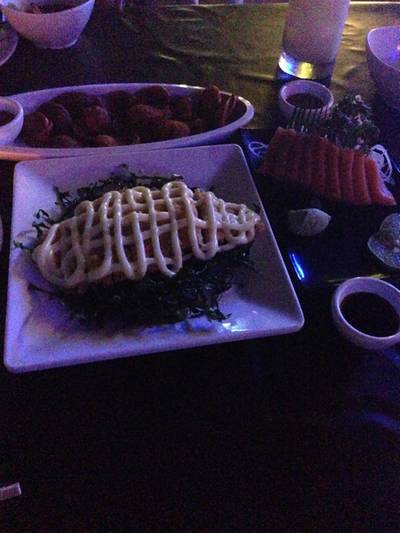 ไก่ทอดซอสมะนาว ที่ ร้านอาหาร The Wave Restaurant