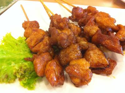 ไก่บ้าน ที่ ร้านอาหาร Kuroda BBQ Buffet เอกมัย