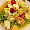 ส้มตำผลไม้ ที่ ร้านอาหาร ก๋วยเตี๋ยวไข่ย้อนยุค Central Bangna
