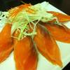 ปลาแซลมอนแช่แข็ง ที่ ร้านอาหาร Shabu 101