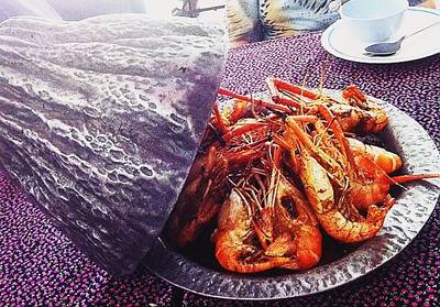 จุ้งอบภูเขาไฟ~* ที่ ร้านอาหาร กุ้งอบภูเขาไฟ